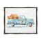 Stupell Industries Sunflower Market Pumpkin Truck Framed Floater Canvas Wall Art